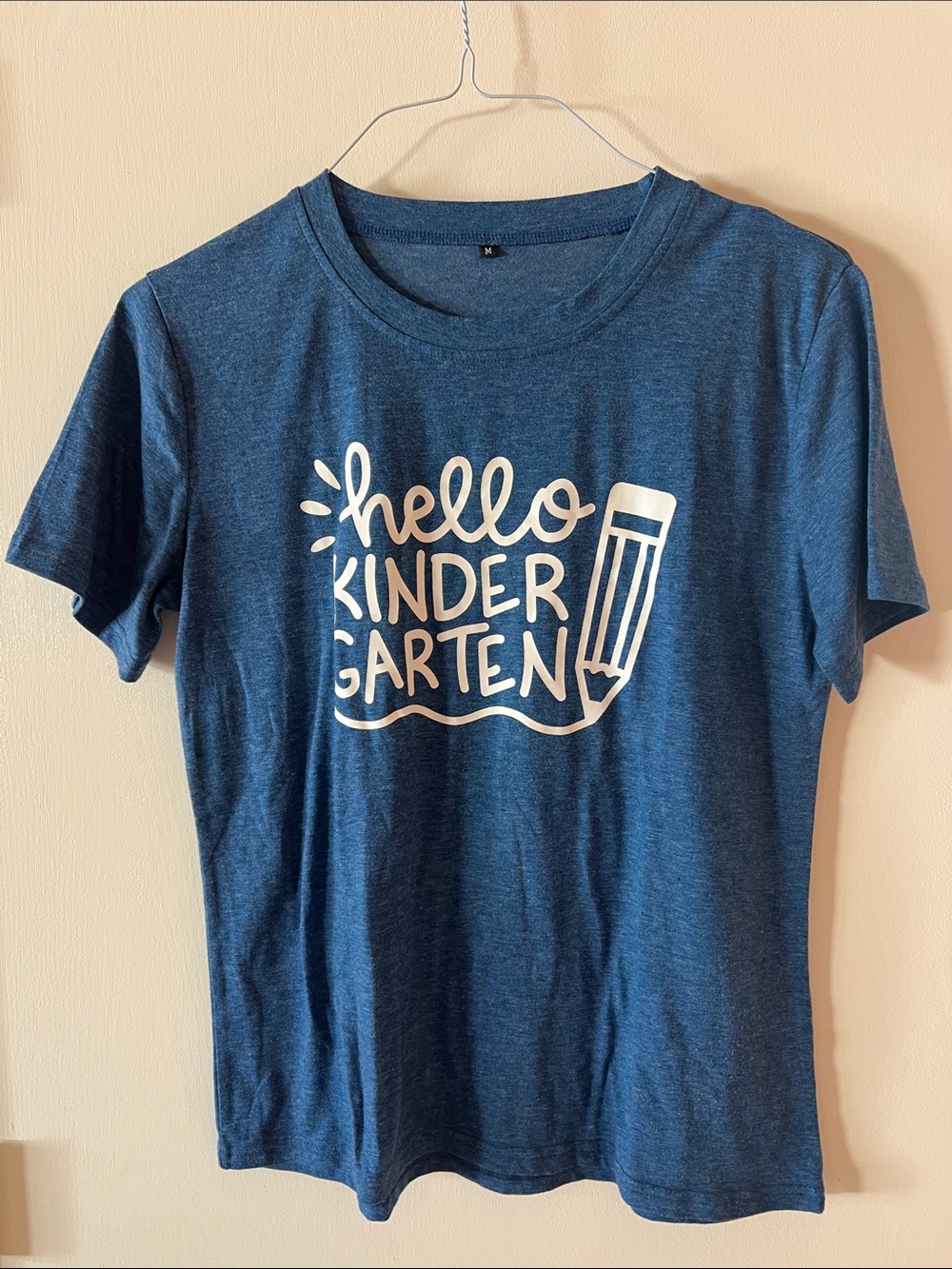 Hello Kindergarten Blue Kids' T-Shirt